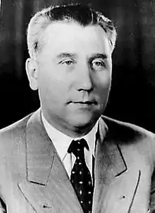 Photograph of Aleksandar Ranković, vice president of Yugoslavia