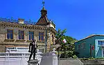 Monument to Pushkin in Bakhchysarai, Crimea