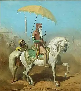 Maharaja Ranjit Singh ruler of the Sikh Empire.