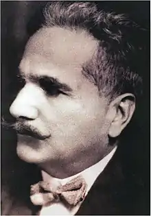 Iqbal in 1938