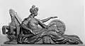Allegorical Figure of The Waterworks (1825). Pine, painted white. Philadelphia Museum of Art.