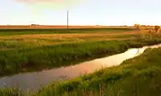The Aller near Oebisfelde