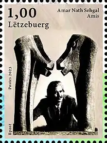 Amar Nath Sehgal on a 2023 stamp of India