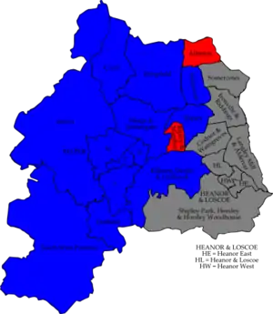 2007 results map