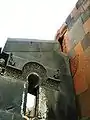 Detail of Amenaprkich Church and structure adjacent.