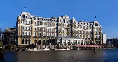 Image 5InterContinental Amstel AmsterdamPhoto credit: Massimo CatarinellaThe InterContinental Amstel Amsterdam is a five-star hotel in Amsterdam, Netherlands, on the east bank of the river Amstel. It opened in 1867 and was the first Grand Hotel in the country. The hotel underwent significant renovations in 1992 at a cost of 70 million guilders.More selected pictures