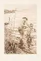 En premiär, 1890 etching, 23.3&nbsp;cm ×&nbsp;15.3&nbsp;cm (9.2&nbsp;in ×&nbsp;6.0&nbsp;in)