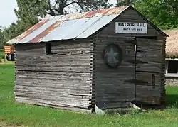 Historic jail in Anselmo