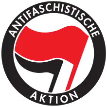 The logo for Antifa