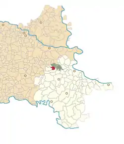 Location of Antin