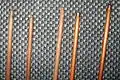 Antique Japanese target arrow tips (ne).