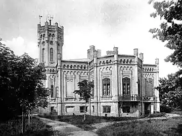Gothic Revival - Bosianu House, Bucharest, c.1850, unknown architect