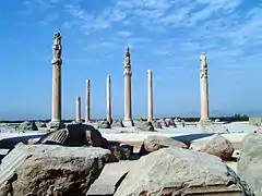 Ruins of the Apadana, Persepolis