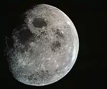 Moon image by Apollo 8 crew, 1968