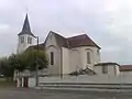The church front