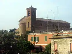 The church of St. Peter.