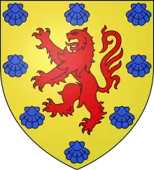 First coat of arms of Bourbonnais