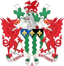 Arms of Blaenau Gwent Borough Council