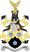 Coat of arms of County of Powys