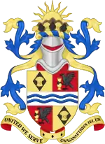 Coat of arms of Torfaen County Borough
