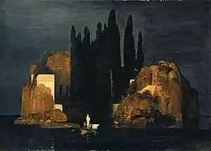 Arnold Böcklin – Die Toteninsel I, 1880
