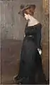 191. Emilio Gola, Ritratto di signora, 1903