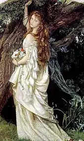 Arthur Hughes, Ophelia (c. 1865)