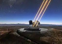 Artist's rendering of the ELT in operation.