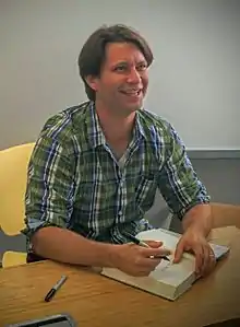 Ashlee Vance, at a signing for Elon Musk.