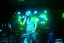 Atom Smash performing in Fort Wayne, Indiana on September 11, 2009.