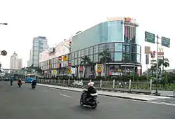 Plaza Atrium Senen in the Administrative Village of Senen, where the name Senen came from.