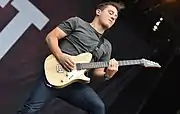 Rhythm guitarist Brent Rambler