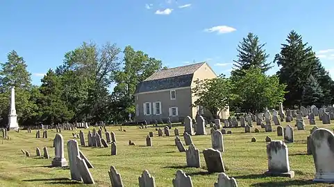 Cemetery and church