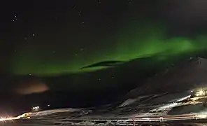 Aurora borealis, Longyearbyen