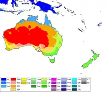 Image 28Australia-Oceania Köppen Map (from Australian snake habitats)
