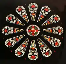Australia, the Waratah window, St Bede's, Drummoyne, Sydney, by Alfred Handel.