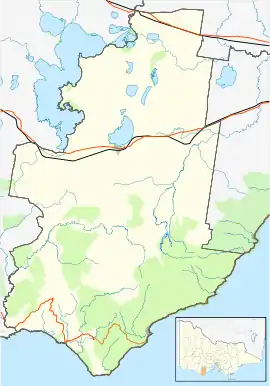 Colac is located in Colac Otway Shire