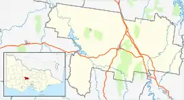 Faraday is located in Shire of Mount Alexander