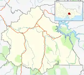 Toolangi is located in Shire of Murrindindi