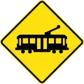 (W5-41) Tram Crossing