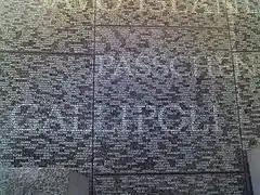 Detail of town names, forming in larger type the name of Gallipoli