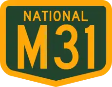 National Highway (alphanumeric): only on old signs used in SA, QLD and Victoria