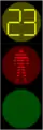 Countdown (with flashing red)