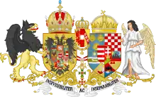 Arms of Dominion of Franz Joseph I, Emperor of Austria and King of Hungary