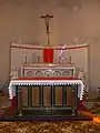 The altar