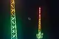 The 90-metre (300 feet) tall Sling Shot, the highest ejection seat ride in Europe.