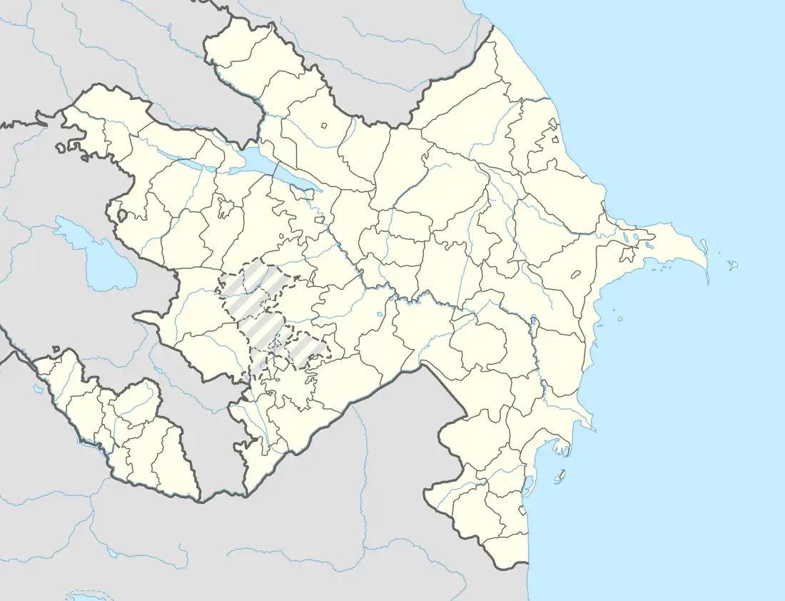 Stepanakert / Khankendi is located in Azerbaijan