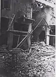 Destroyed building on „Ferdinand“ blvd.