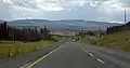 Highway 5 passing through Thompson Plateau