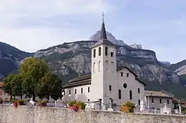 The church of Bernin